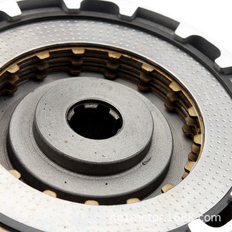 Accesorios para motocicleta, conjunto de placa de embrague de motor de 125cc de 18 dientes, Kit de montaje de placa de embrague de motor cuádruple de bicicleta de tierra