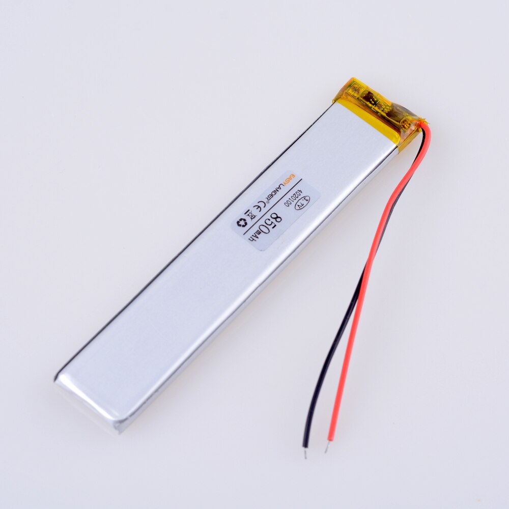 3.7V 850mah 4020100 Polymer lithium ion / Li-ion battery for tablet pc 7 inch 8 inch 9inch,mp3,mp4