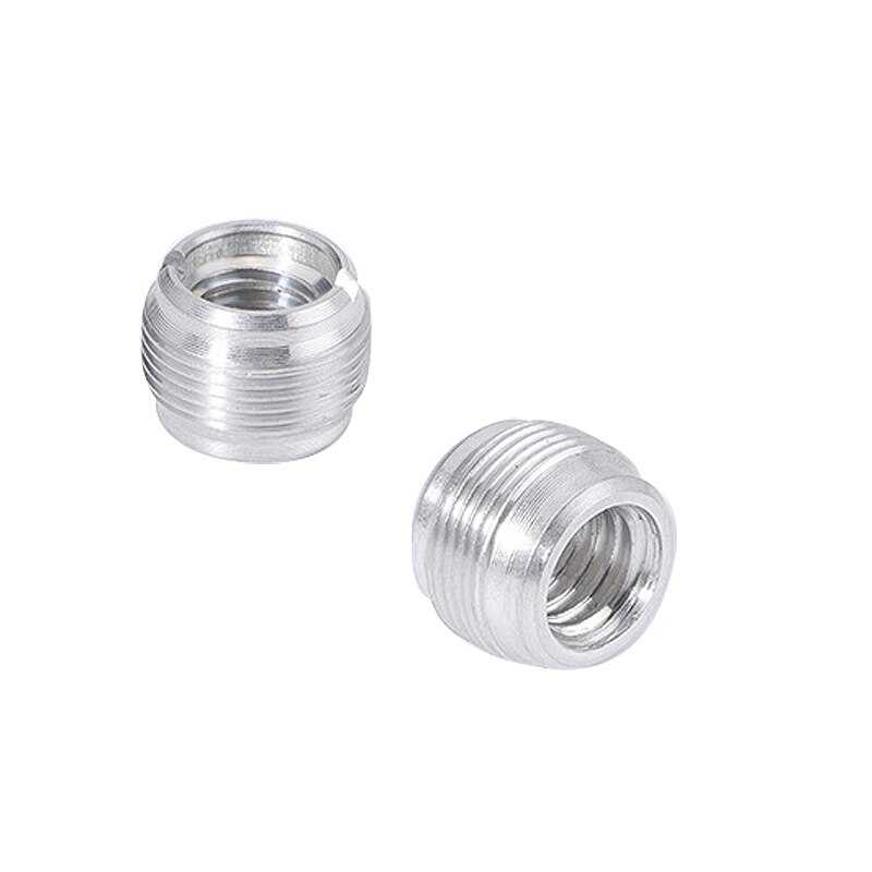 Microphone Bracket Screw 3/8 to 5/8-27 Fine Teeth Conversion Screw Nut Thread Adapter Mount for Camera Monitor Mic Stand