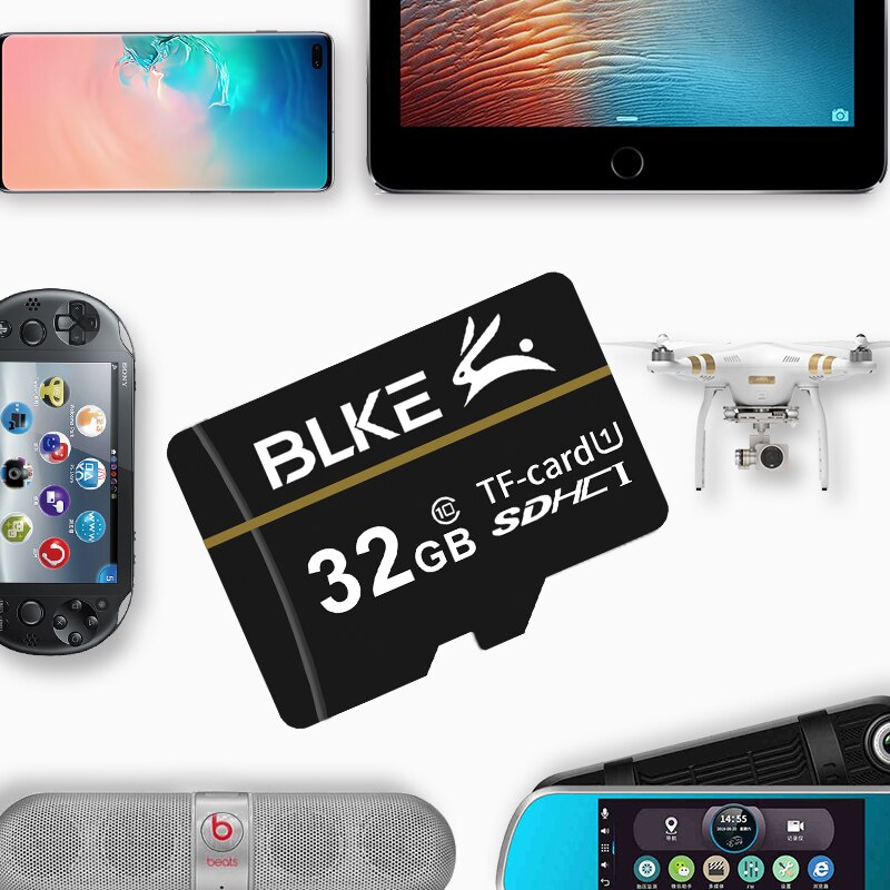 Blke tf-kort hukommelseskort micro  sd 64g 128g til samsung galaxy  s20 note 10 s10 note 9 a70s a50s w2019 m30s s8 m30s s9 note 8 c7 c 8