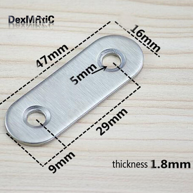 Raccords fixes support d&#39;angle en acier inoxydable | 10 pièces, raccords pour Tables et chaises, quincaillerie de meuble