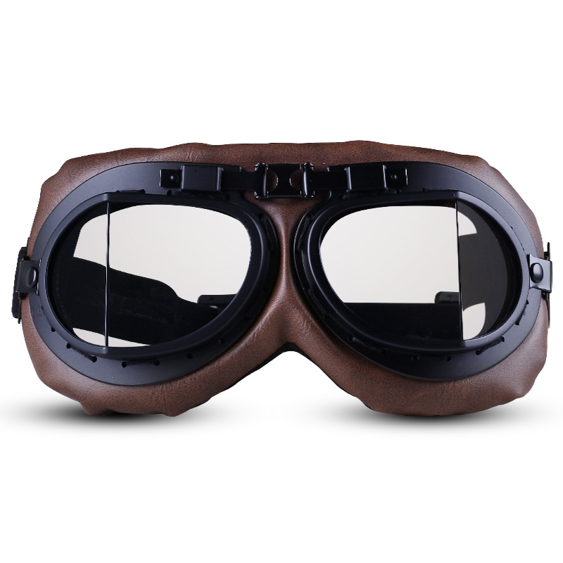 Brammo Retro gafas de motocicleta Motocross gafas de moto Vintage piloto aviador Scooter gafas de motociclista protección UV gafas