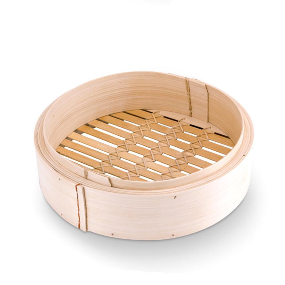 Een Kooi Deksel Bamboe Stoomboot Voor Vis Groente Snack Mand Set Keuken Koken Gereedschap Knoedel Stoomboot