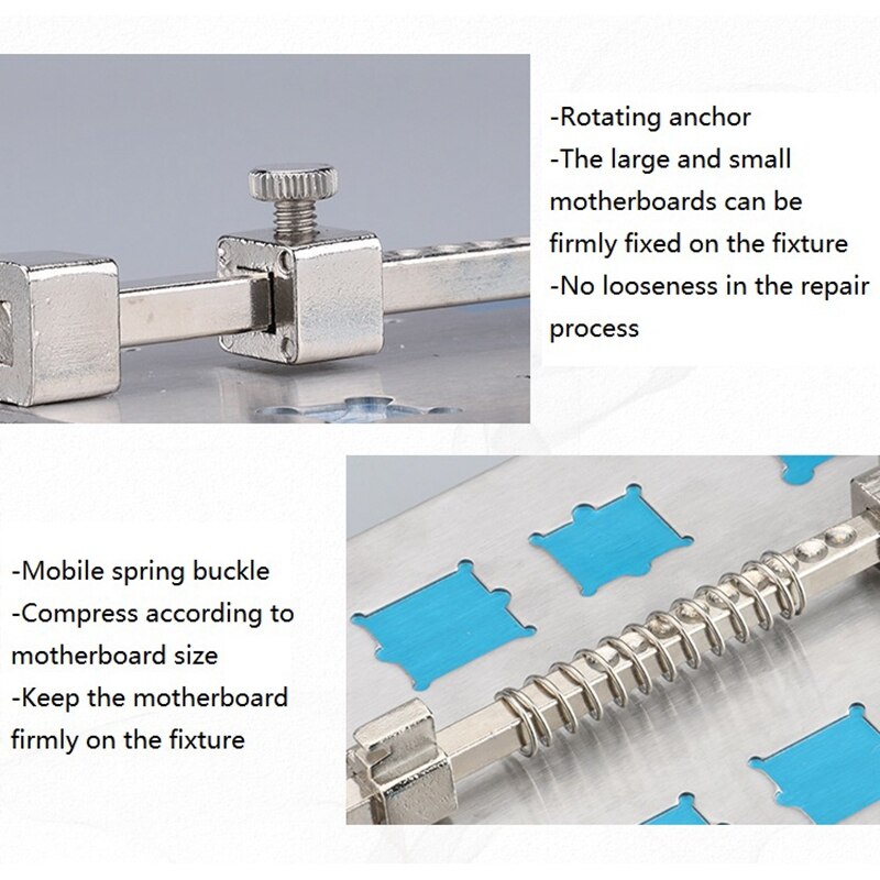 Pcb Printplaat Beugel Verstelbare Mobiele Telefoon Reparatie En Lassen Roestvrij Staal Mobiele Telefoon Reparatie Lassen