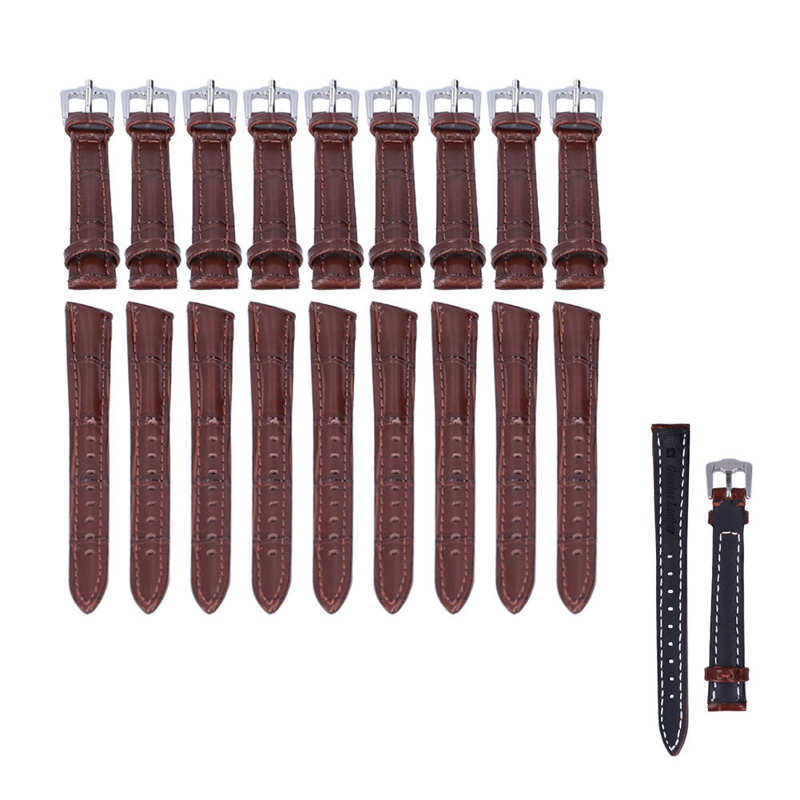 Mädchen uhr für freundlicher freundlicher Armbanduhr Gurt Stift Schnalle Uhr Band Ersatz unisex Uhr Gurt Zubehör Braun uhr freundlicher