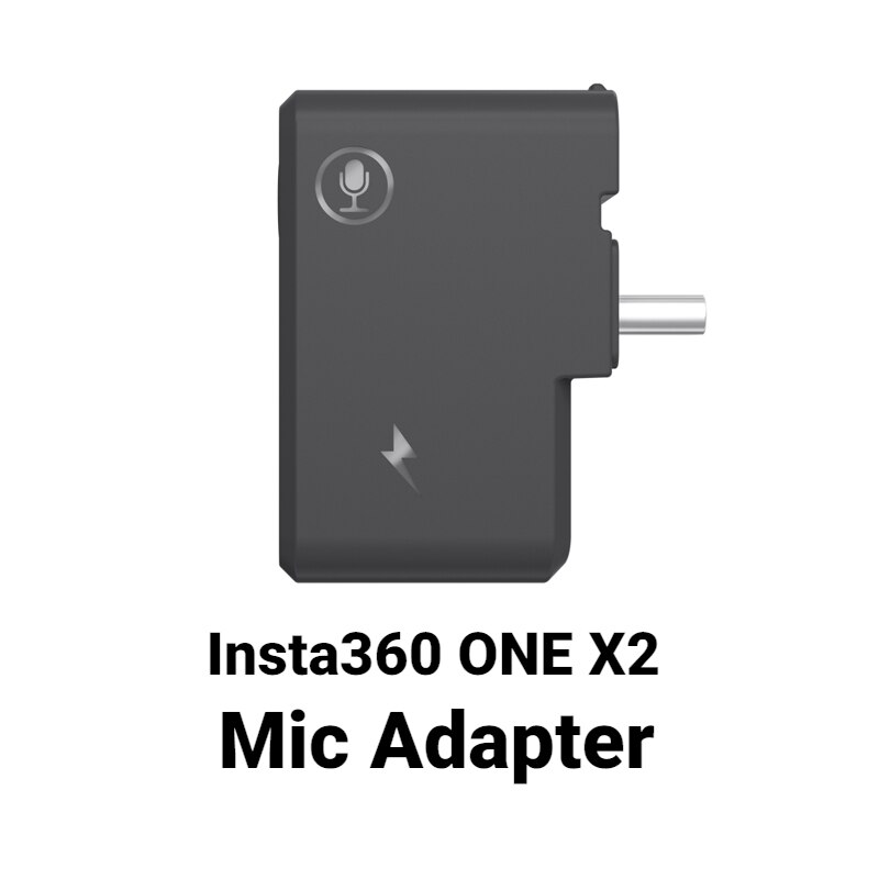 Insta360 One X2 bateria do GPS Len straż dla Insta 360 jeden X2 czas pocisku 1.2M 70cm 3M Selfie Stick osłona obiektywu Dive Case dla One X 2: Mic Adapter