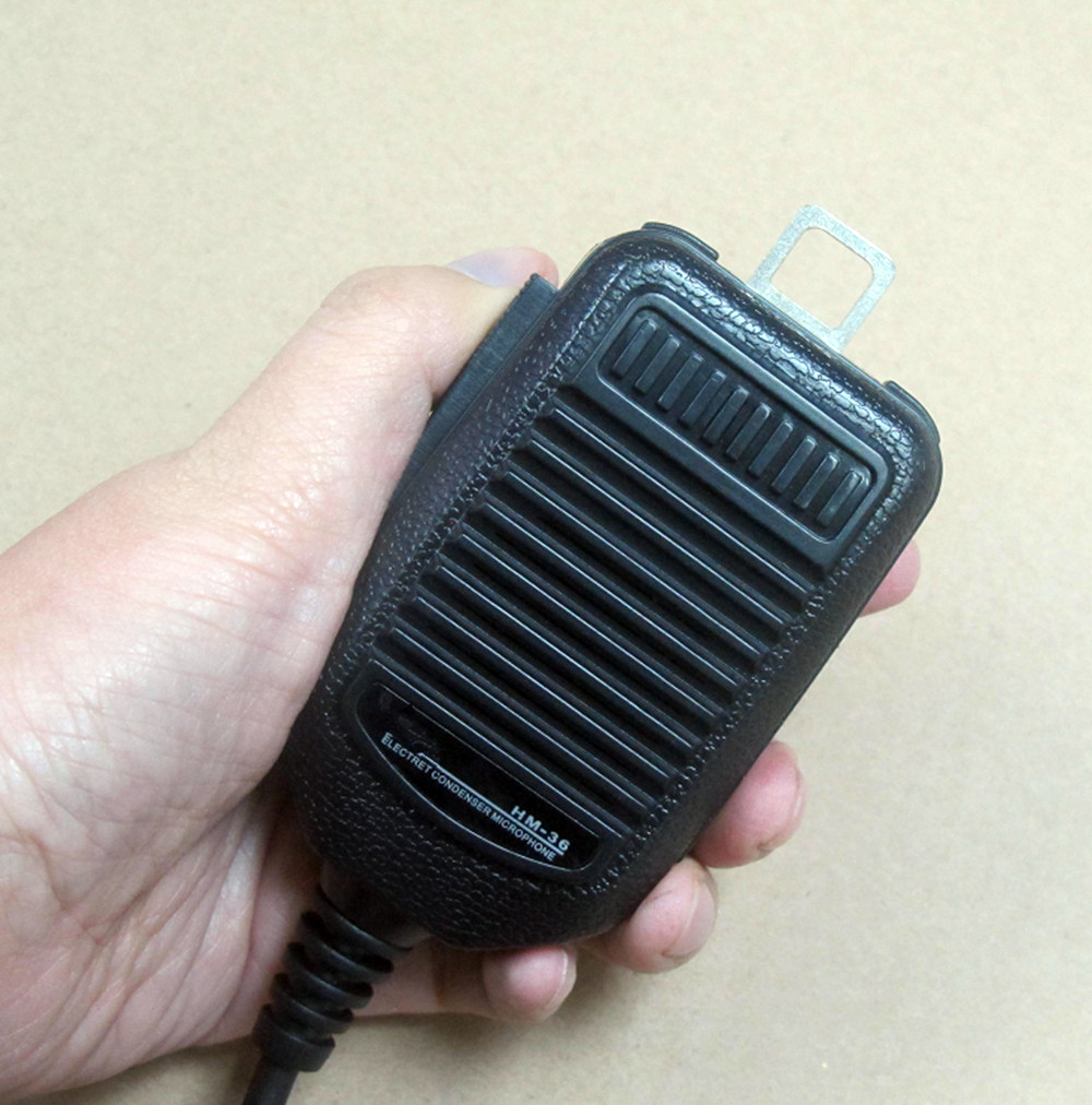 OPPXUN 8pin Hand Handheld Mic Microphone Speaker for ICOM IC 745 746 751 756 761 9100 7800 7700 77 229 900 7400 Two Way Radio