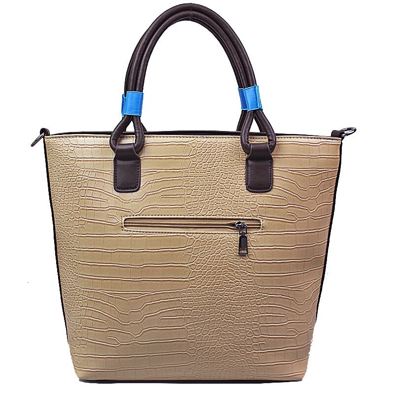 Retro Crocodile Pattern Portable Diagonal Package Mexican Embroidery Ladies Handbag Embroidered Bucket Bag