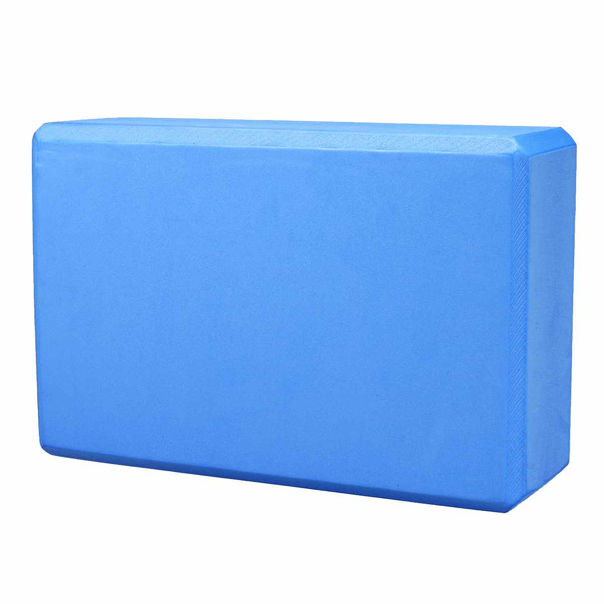 Eva gym yoga blok schuimblok oefening fitness kussen kussen stretchen lichaamsvorming gezondheid training yoga props: Blauw
