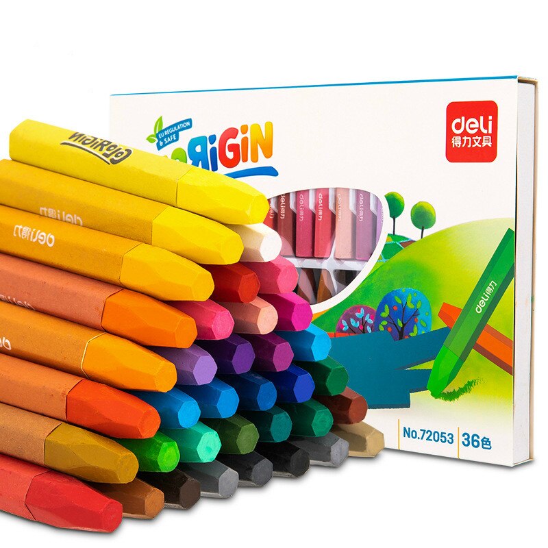 Art painting graffiti oil pastel 12/18/24/36 color children painting oil pastel art crayon painting supplies