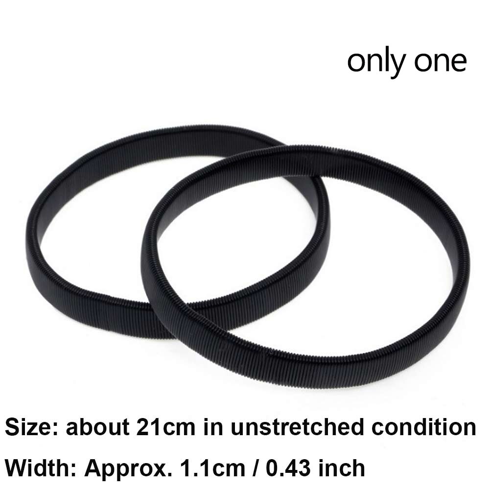 1Pc Unisex Stretchy Metal Sleeve Garters Mens Elasticated Arm Band Shirt Sleeve Holder Bartender Sleeve Non-Slip Cuff: 2