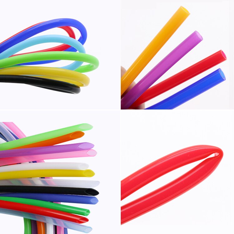 2x4 Silicone Tube ID 2mm OD 4mm Flexible Rubber Hose Thickness 1mm Fo Grade Soft Milk Drink Pipe Water Connector Colorful