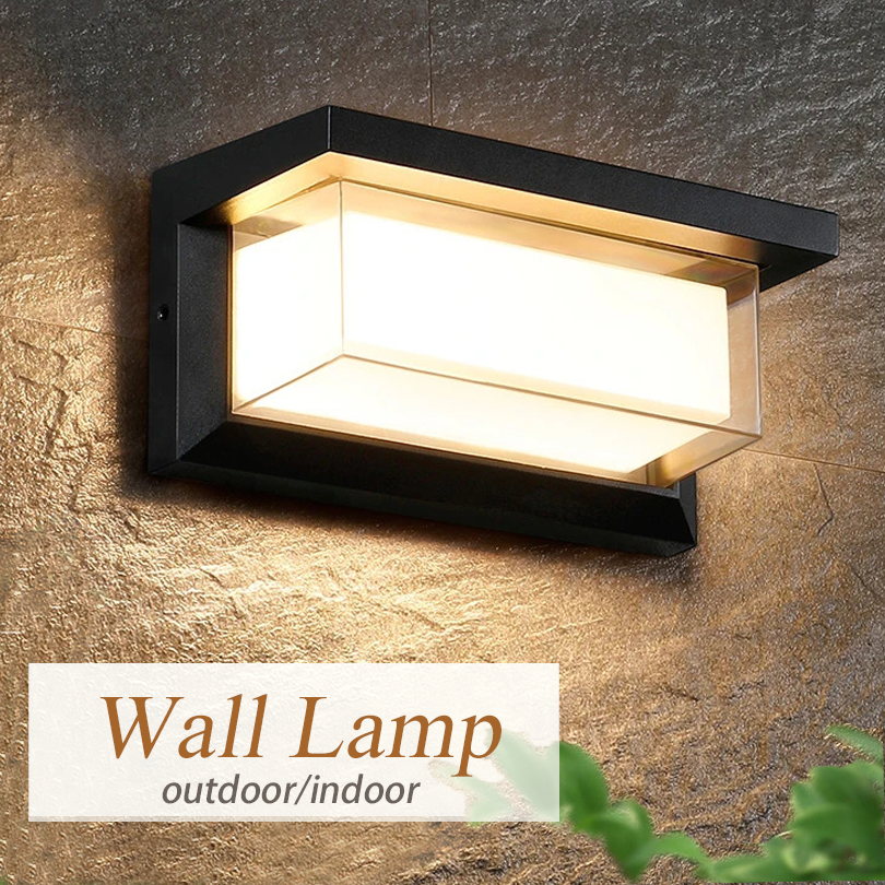 Led buitenwandlamp Waterdicht IP66 Bewegingssensor Led buitenverlichting Veranda Verlichting Balkon Tuinverlichting Buitenwandlamp