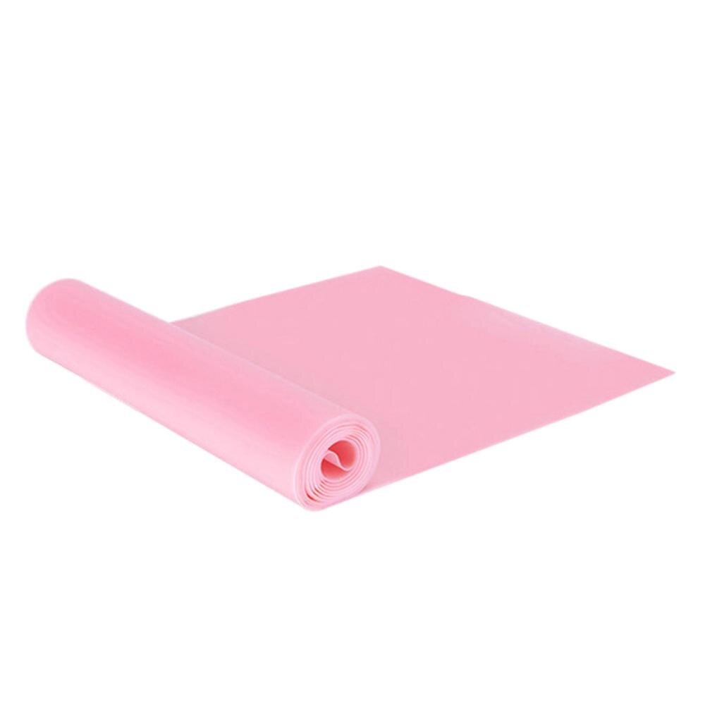 Yoga fitness spanband training weerstandsbanden rubberen fitnessband voor sportschool aparatos para ejercicio резинкп для растяжкиt@: Roze