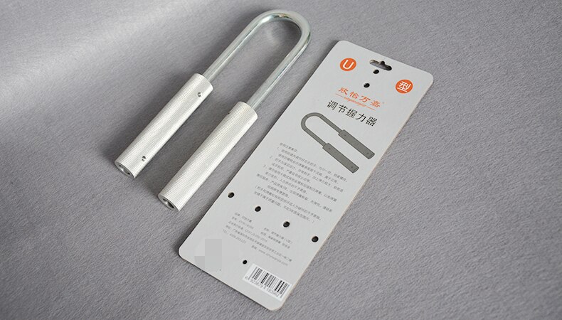 80-180kg justerbara power u-form handgrepp fitness gripper hand muskel utvecklare