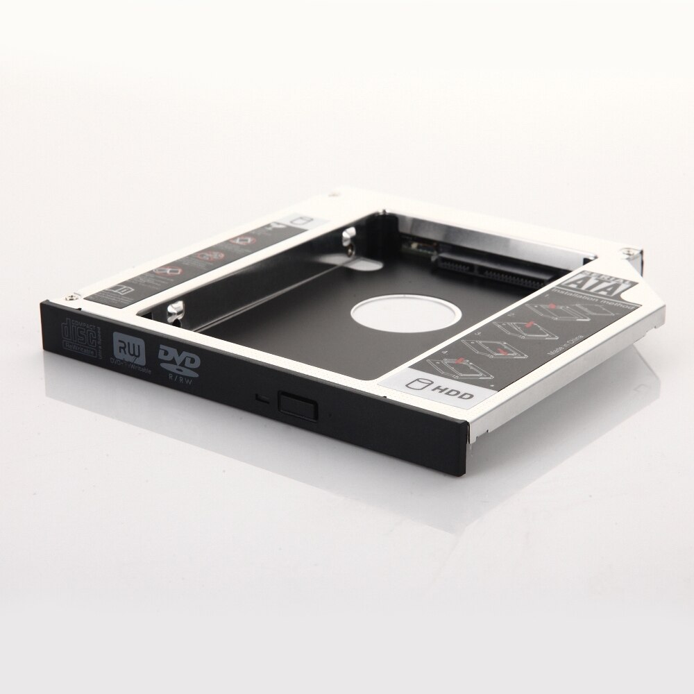 SATA 2nd Second HDD SSD Hard Drive Optical bay Caddy Frame Enclosure Adapter for Acer Aspire 5935G 5950 TS-L633C DVD