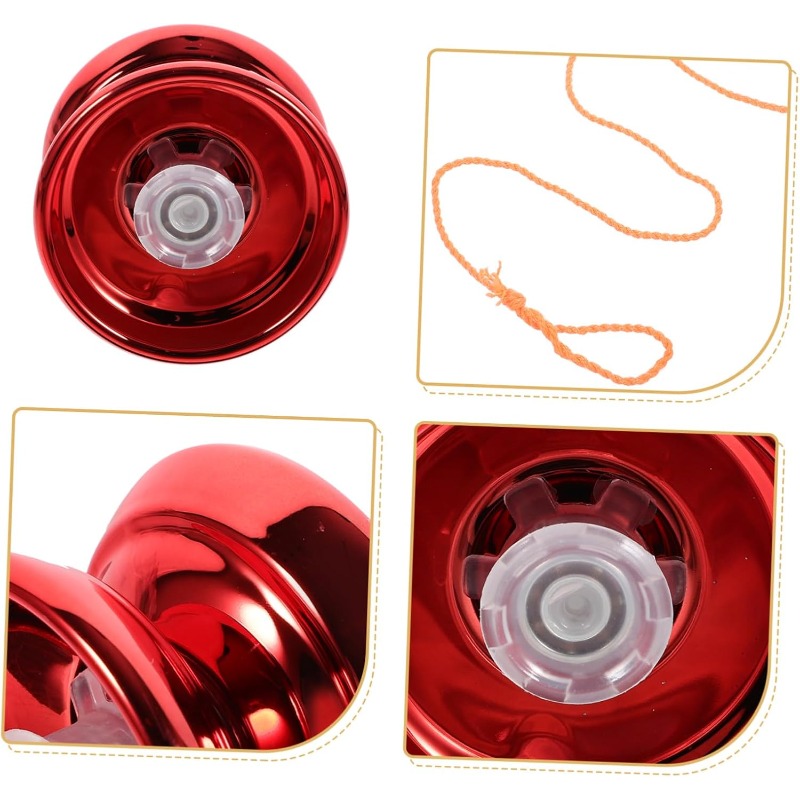 1 set di palline Yoyo professionali per giocare con le dita, dal design elegante, per principianti, idee regalo, leggere e facili da trasportare