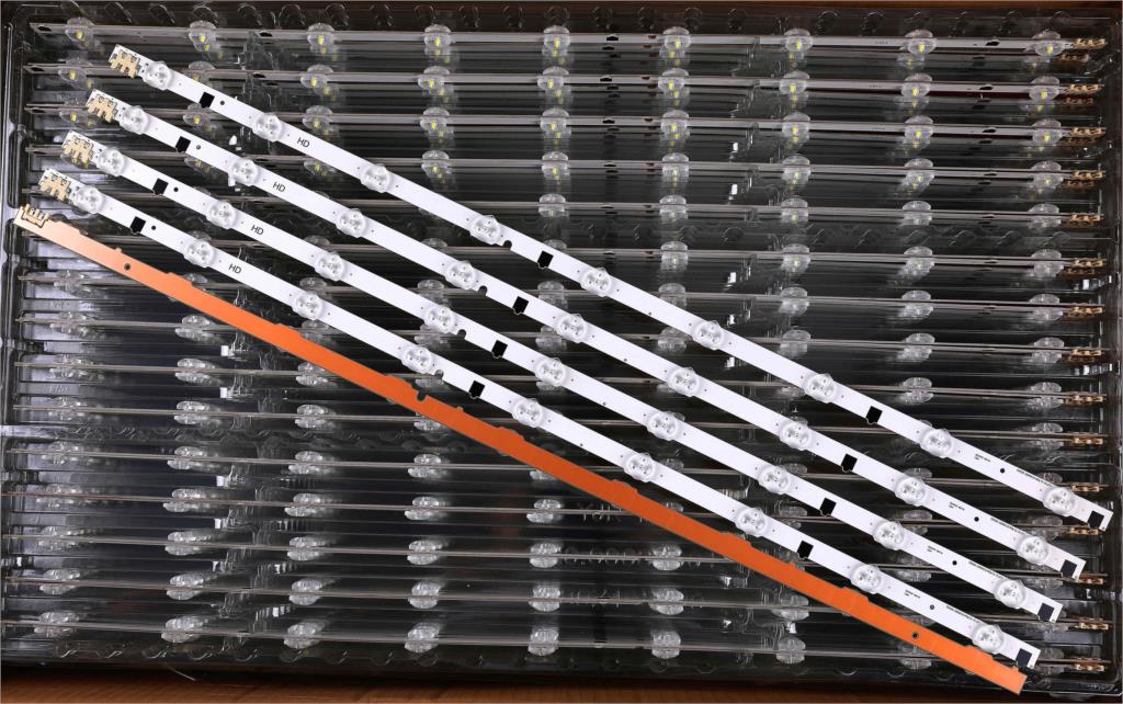 5 Piece LED Backlight Strip For Samsung UE32F5500AY UE32F5500AW UE32F5500AK UE32F5500AS TV LED Bars Replacement Backlight Strips