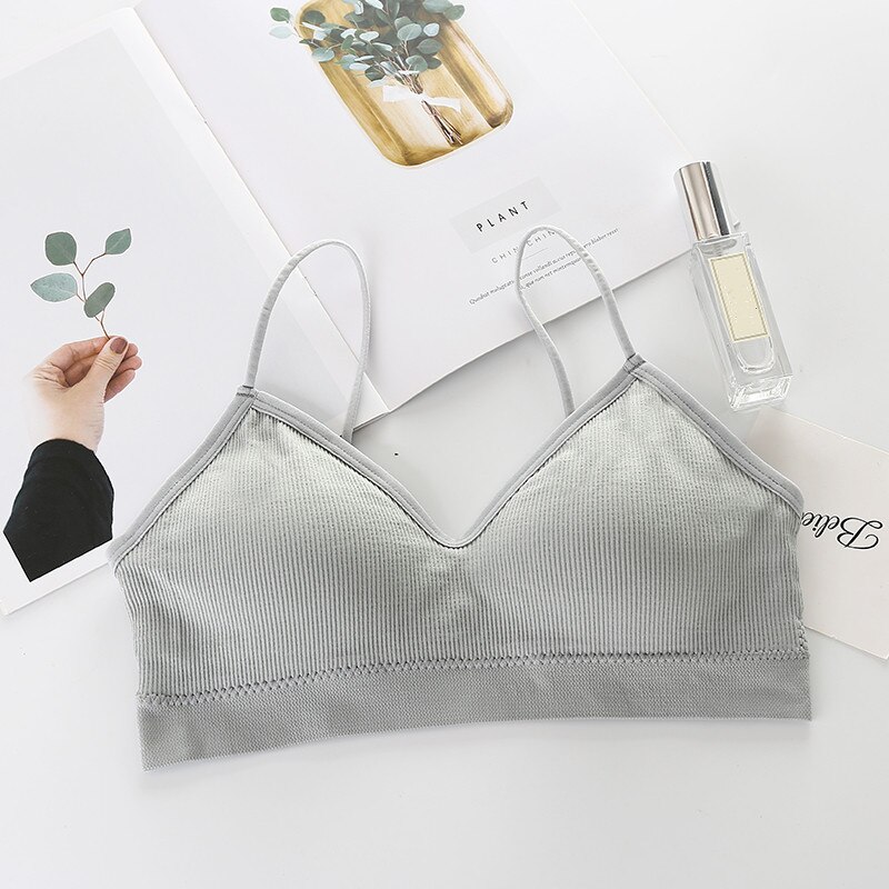 Sujetador deportivo sin espalda Top deportivo Sujetador deportivo sin costuras Yoga mujeres sujetador Tops Bralette cuello en V Sujetador deportivo Push Up: B