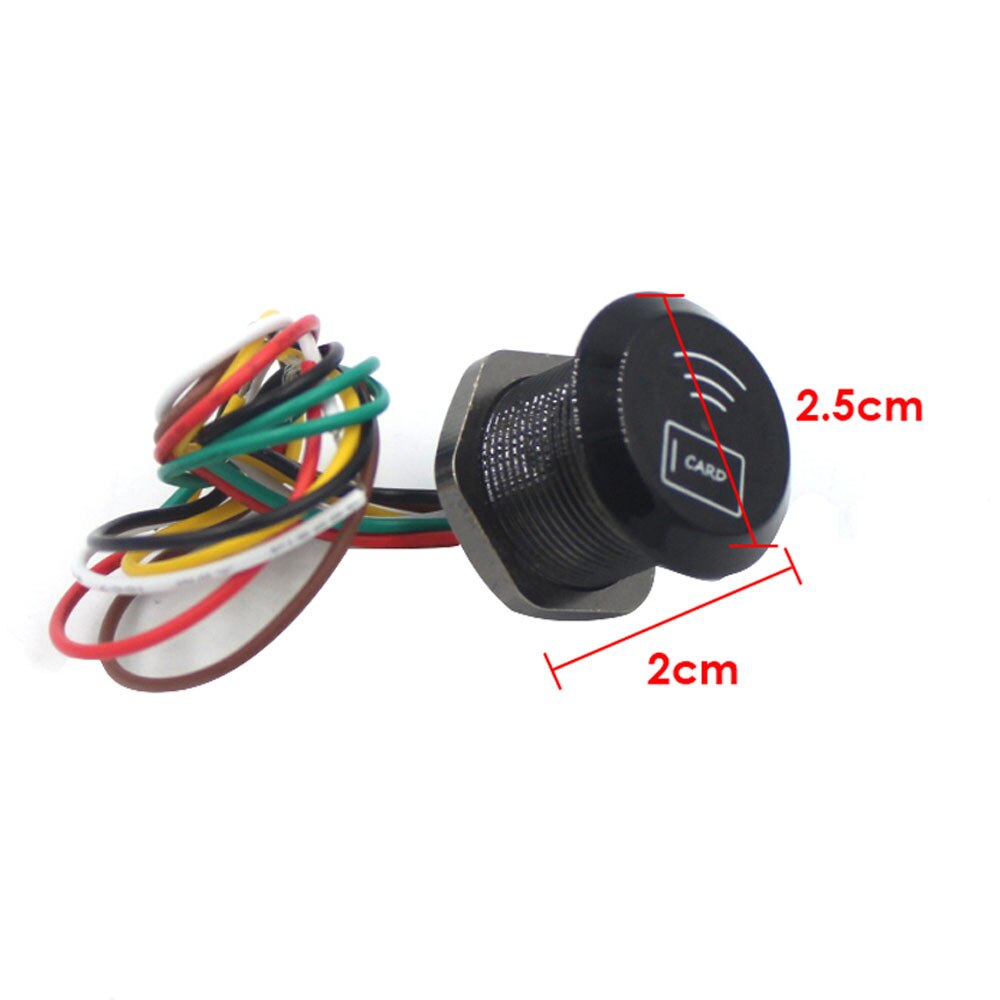 9-15V Waterproof EM ID 125KHz NFC IC 13.56MHz Access Control RFID Smart Proximity Card Reader Waterproof Weigand 26 reade