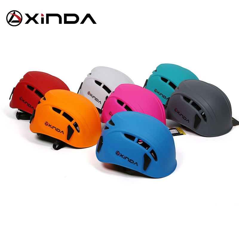 Xinda-casco de escalada en roca al aire libre, equipo de rescate de montaña, espeleología para ampliar la seguridad, trabajo de espeleología