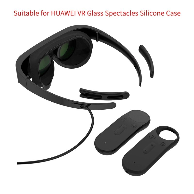Silikon vr glasögon fot skyddande skal handtag fodral för huawei vr glas anti-fall skyddshölje