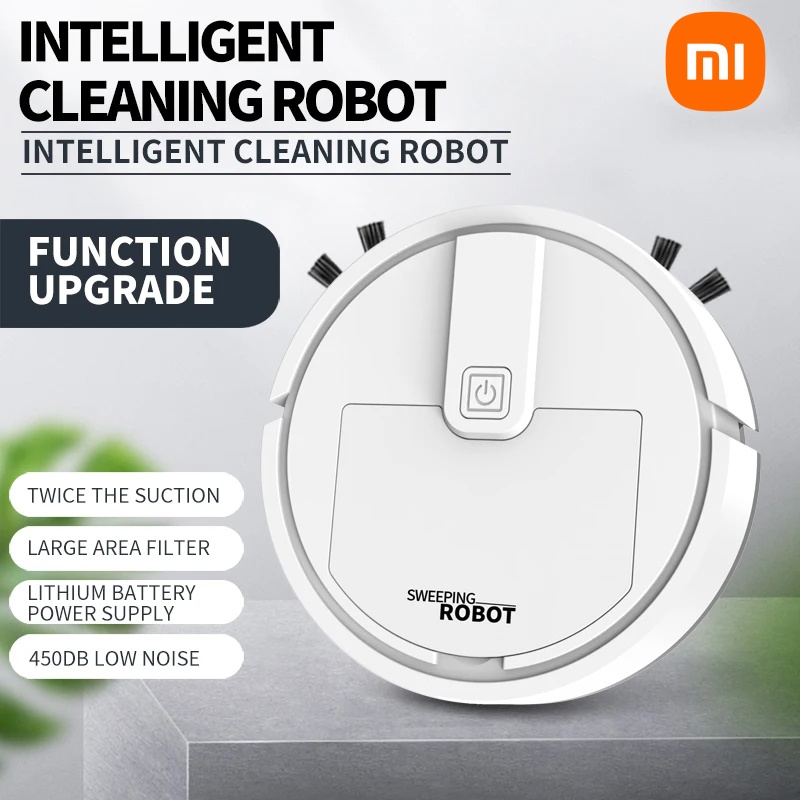 Xiaomi casa 3-in-1 robot spazzante intelligente Ricarica USB Telecomando ottavino elettrodomestico Regalo robot aspirapolvere pigro Nuova vendita calda