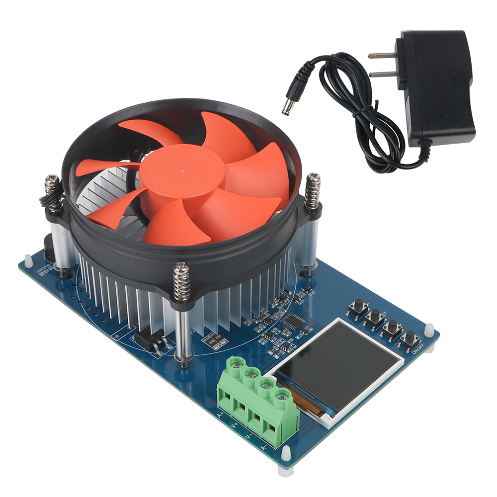 150 W 20 A DC Elektronische Last 4-draht Lithium-Batterie Tester Einstellbare Test Modul Batterie Werkzeuge Monitor Entlader UNS Stecker: Default Title