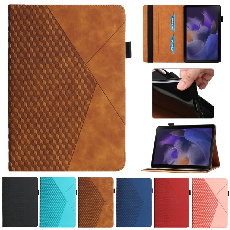 Tablet Funda Voor Samsung Galaxy Tab A8 Case Leather Flip Wallet Cover Voor Galaxy Tab A8 10.5 Inch SM-X200 x205 Case Coque
