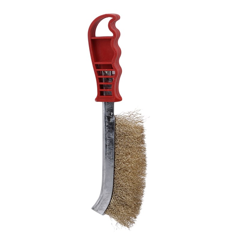 Brosse de nettoyage pour barbecue Churrasco, nettoyeur vapeur de grill extérieur en acier inoxydable, outil de cuisine, BBQ: Yellow