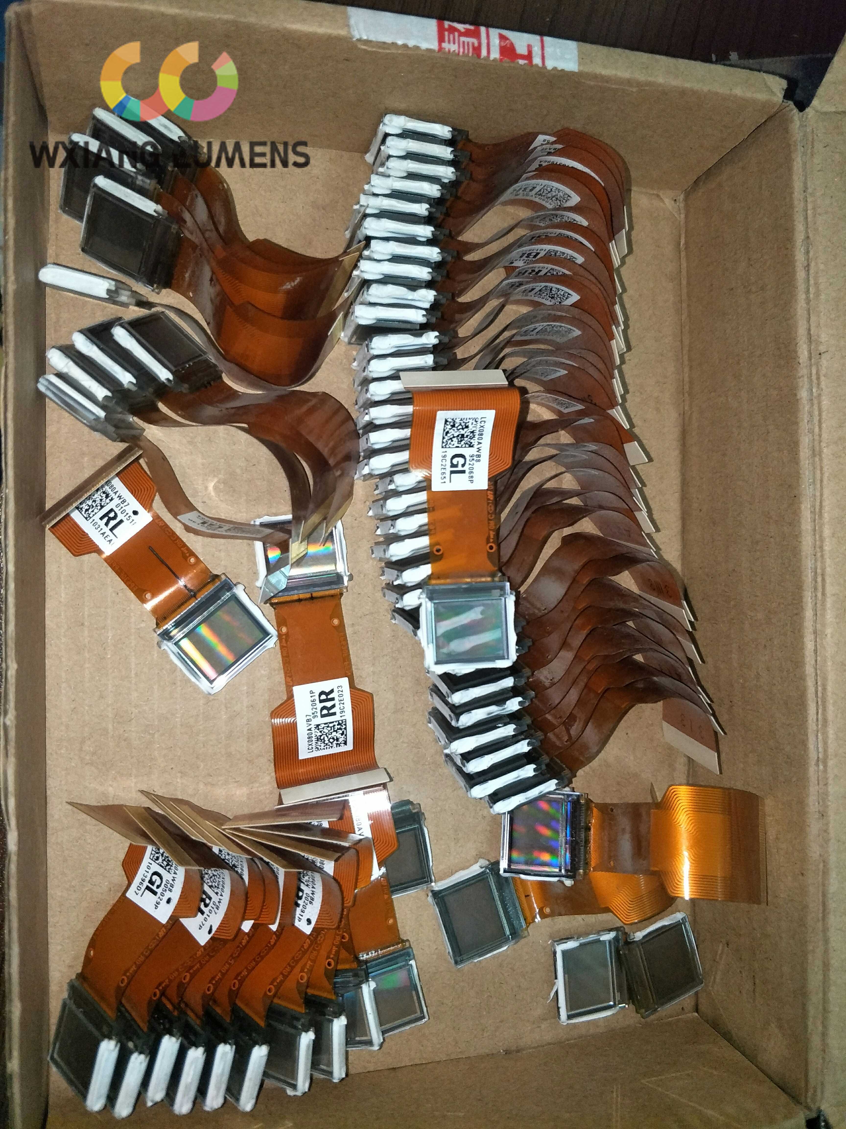 Projector LCD Single Panel Board HTPS Matrix Panelen LCX080A LCX080 Fit voor Projector LCD Prisma