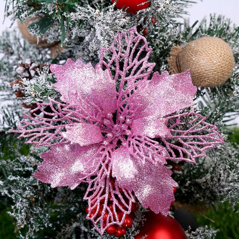 Kunstmatige Kunstbloemen Kerst Krans Kerstboom Decoraties Party Familie Speciale Decoraties