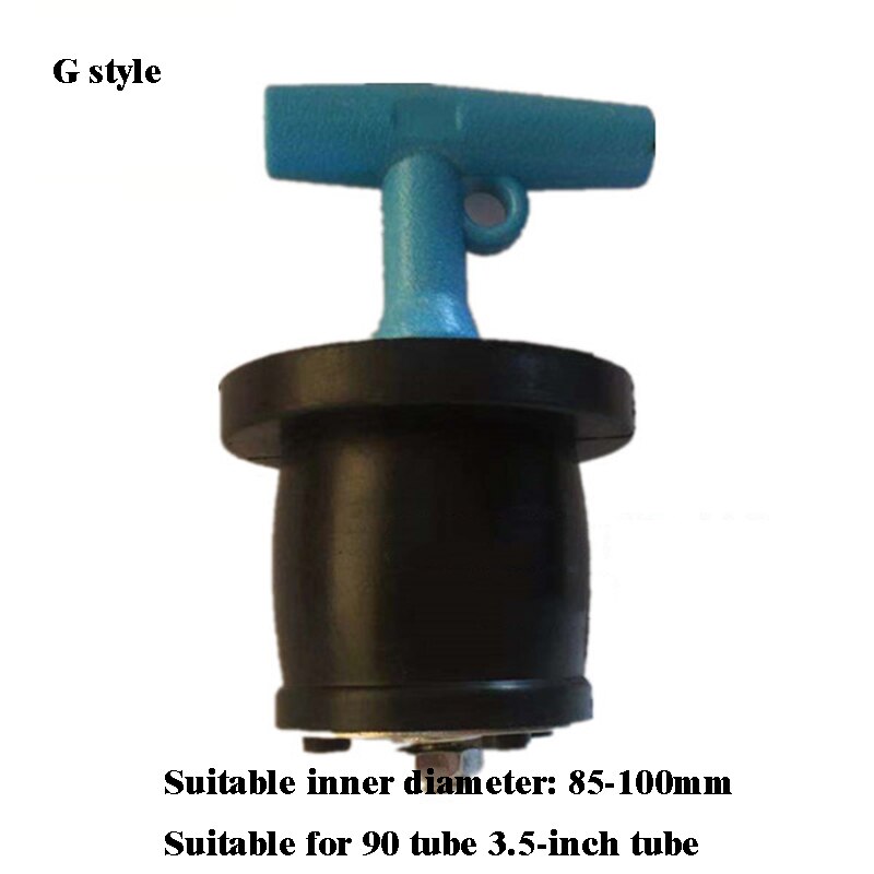 Rubber Plug With Handle Sewer Drain Pipe Plug Return Pipe Plugging Water Channel Sealing: G