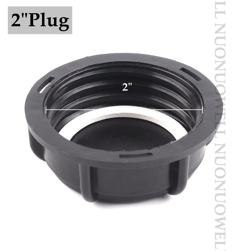 IBC Ton Barrel Connector Tank Adapter Plastic IBC Hose Adapter Fitting Garden Watering Hose Ton Barrel Accessories: 2in-Plug