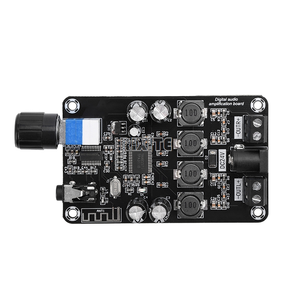 Bluetooth 5.0 Digital Audio Power Amplifier Module 50W*2 TPA3118D2 Dual channel Class D Audio Power Amplifier Board DC12V~24V