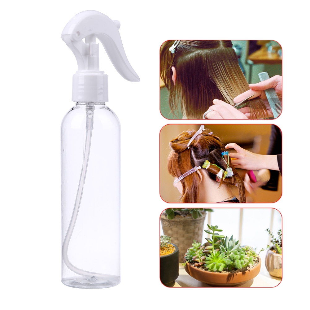 200Ml Plastic Spray Fles Transparante Kappers Spray Fles Salon Hairstyling Water Sproeier Hair Kappers Gereedschap