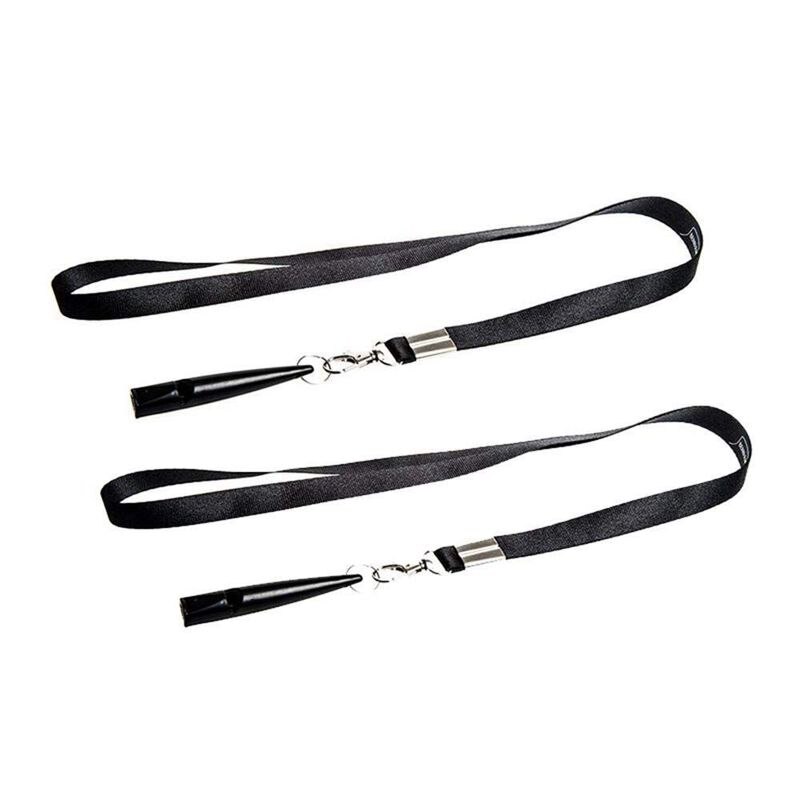 Hond Training Fluitjes, Hond Fluitje 210.5 Met Lanyard, Zwarte Hond Fluitje Voor Recall, barking (2 Pack)