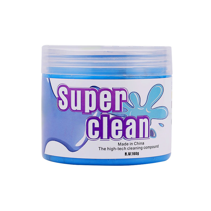 Car Cleaner Gel Slime for Cleaning Machine Auto Vent Magic Dust Remover Glue Computer Keyboard Dirt Cleaner Car Wash Interior: Blue