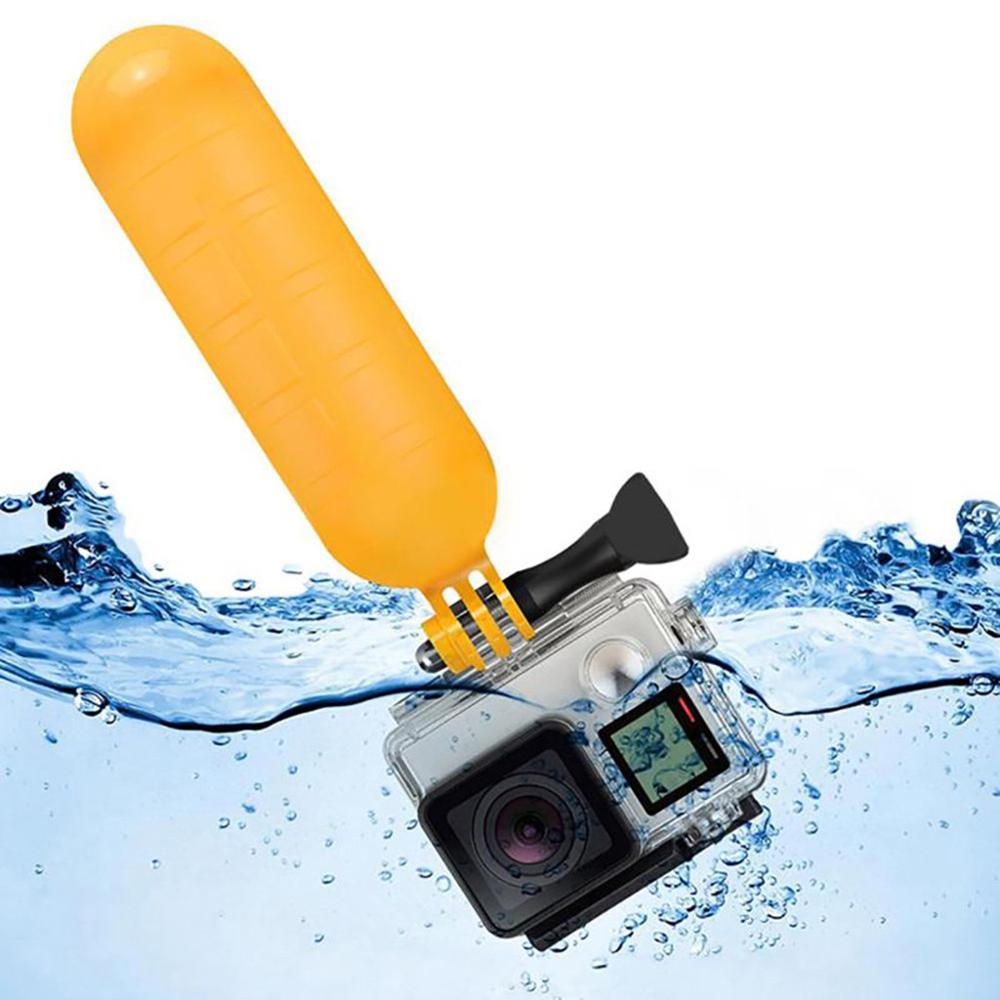 Trépied à poignée monopode jaune, accessoires pour Gopro Hero 7 6 5 Xiaomi Yi 4k DJI Osmo N257