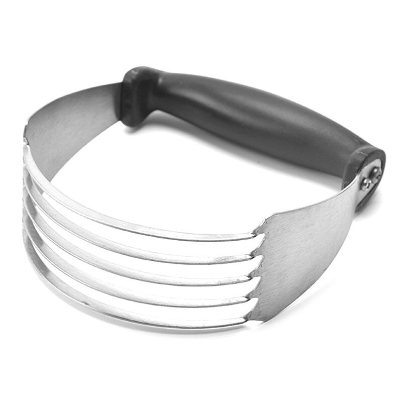 Dough Blender Flour Cutter Manual Pastry Mixer Heavy Duty Stainless Steel Blades Home Baking Tool -HJI