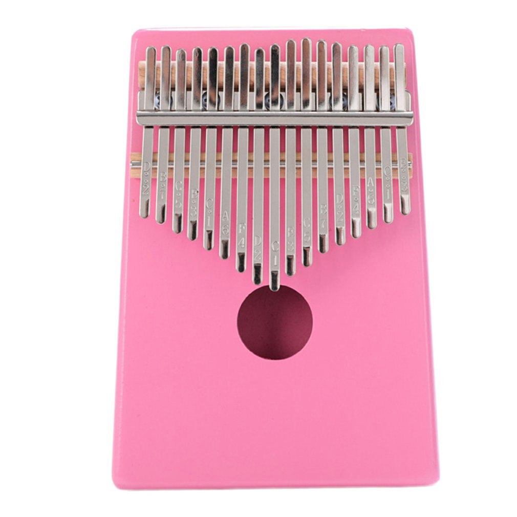 17 Keys Kalimba Thumb Piano Wood Mahogany Mbira Body Musical Instruments With Learning Book Kalimba Piano Best: 20