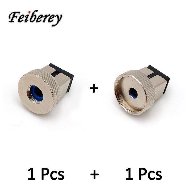 Adaptador de conector Universal para medidor de potencia óptica, fibra óptica OPM FC-SC SC, adaptador con cabezal de conversión, FC a SC, 2,5 MM, 10 Uds.: 1pcs and 1pcs