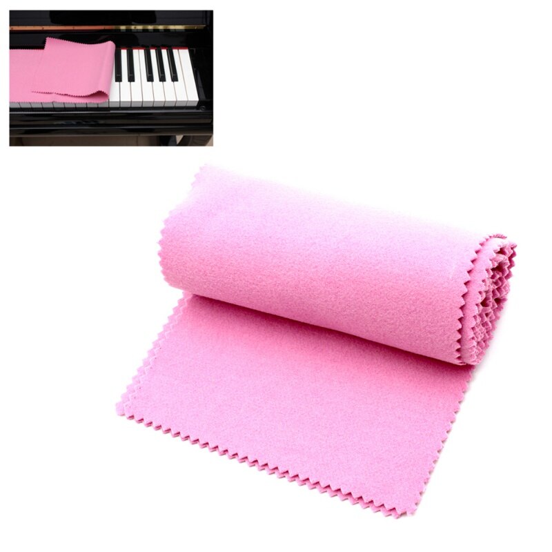 Red Soft Nylon Amp Cotton Dust Cover Cloth For Any 88 Key Piano Or Keyboard