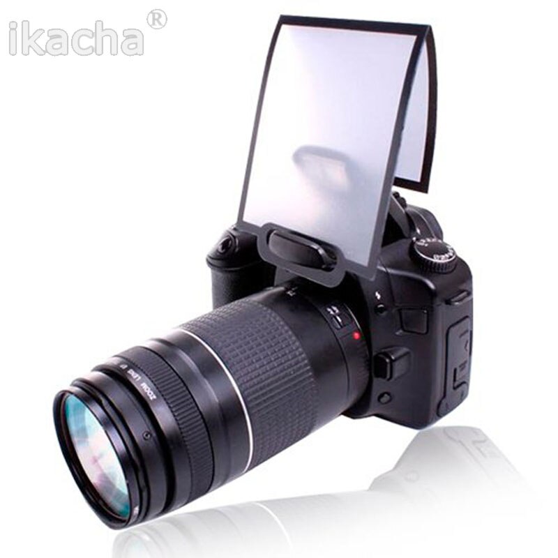 Universal Soft Screen Pop-Up Flash Diffuser Voor Nikon Canon Pentax Olympus