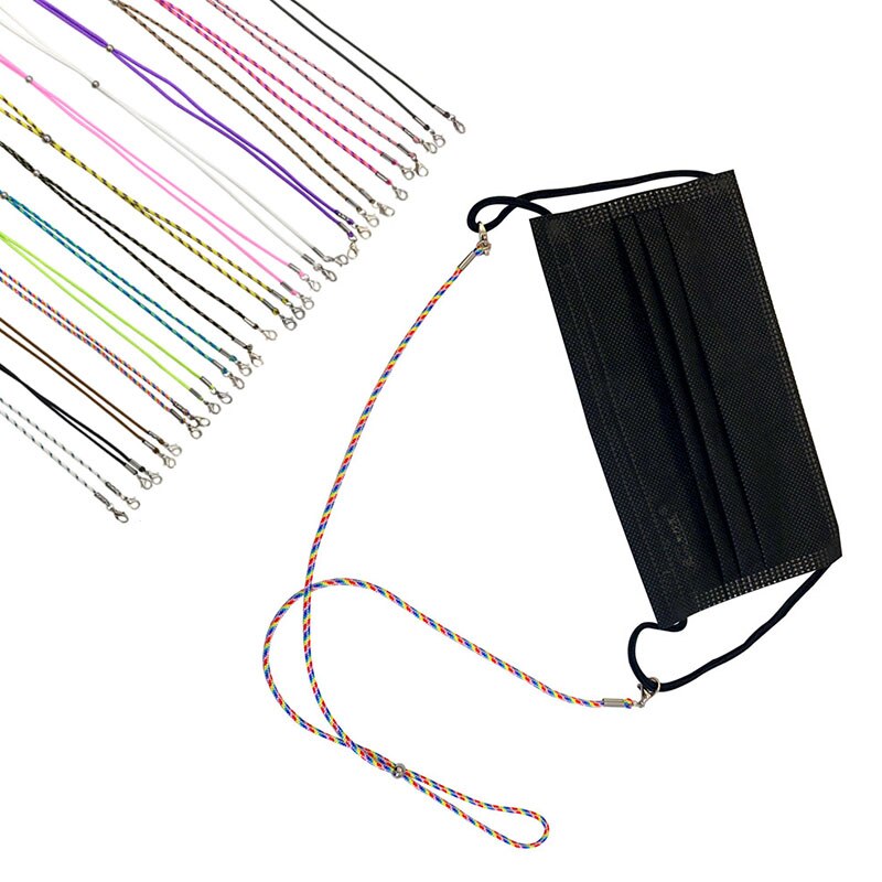 Cadena de lentes de cuerdas colgantes para mascarillas para hombre y mujer, cadena de gafas de sol de , soporte para mascarillas, correa para el cuello, nueva de Corea