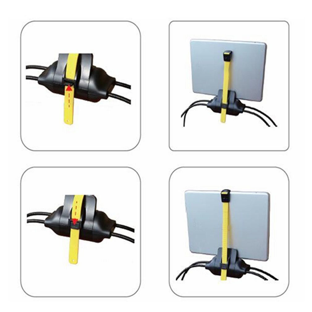Universeller, faltbarer und flexibler tablet-ständer für bett und sofa, halterung aus kunststoff, verstellbare halterung, spinnenständer
