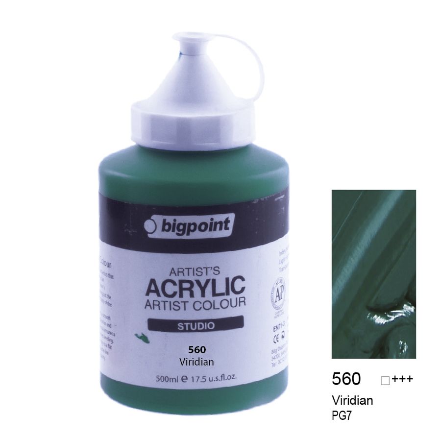 Acryl Verf 500 Ml Canvas Art Supplies Verf Gouache 443 Ultra Marine 560 Viridian 227 Geel Mid 676 Yellow Ochre 103 Wit