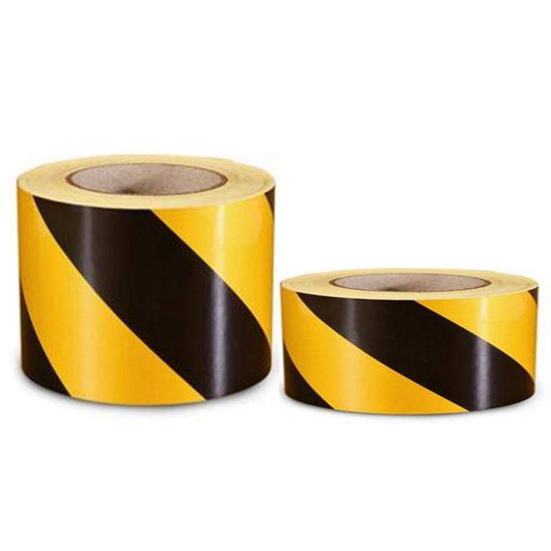 MOOL Self-Adhesive Reflective Safety Warning Tape, Reflective Tape on Road Traffic Construction Site