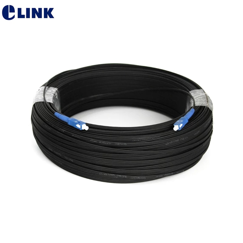 20M 1 Core SC optic patch cord single mode Simplex FTTH Fiber Optic Cable G652d jumper cable SC indoor