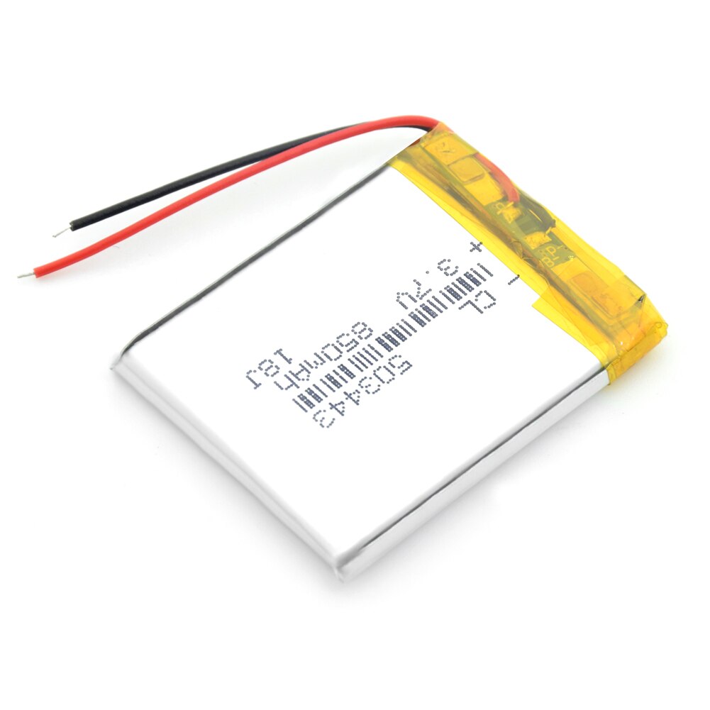 Batería Recargable LiPo De Polímero De Litio De 3,7 V Y 2000mAh